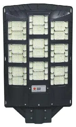 Lámpara Solar LED para Calle 1000W Diseño Ancho de 3 Columnas