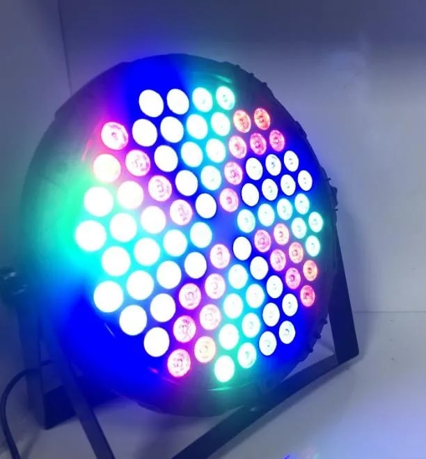 Reflector PAR LED RGB 84 LEDs DMX para Eventos