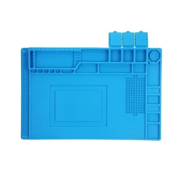 Tapete Antiestatico 45CM * 30CM Propiedad Magnetica Soporta 400ºC Espacios Para Herramientas O