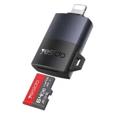 Lector de tarjetas Micro SD Lightning Yesido GS38