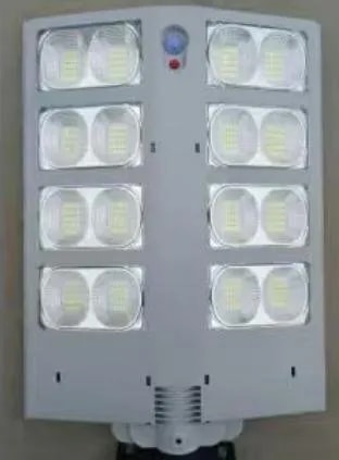 Lámpara Solar LED de Exterior con Doble Reflector y Sensor