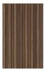 Panel de Pared WPC Ranurado Madera Café 10x1 cm x 2.9 m