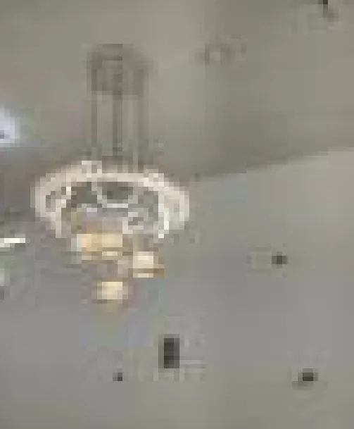 Lámpara Colgante LED de Cristal Escalonada Moderna