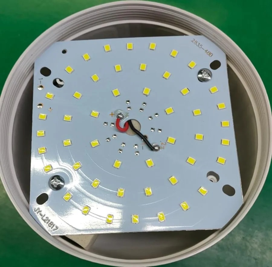 Foco LED de Alta Potencia 800W Tipo Campana Gris