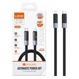 Cable LDNIO LC242I 2M 30W USB-C a Lightning