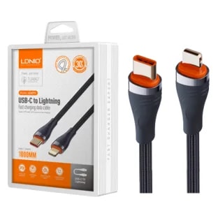 Cable LDNIO LC691I 1M 30W USB-C a Lightning
