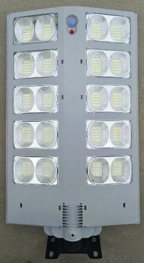 Lámpara Solar LED para Calle 1500W Gris con Sensor de Movimiento