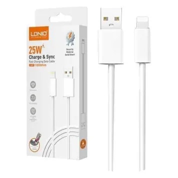 Cable LDNIO LS891 1M 25W USB a Micro USB - Blanco