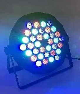 Reflector PAR LED RGB 36 LEDs con Control Remoto