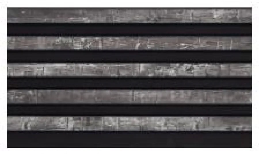 Panel de Pared WPC Ranurado Gris Envejecido y Negro 10x1 cm