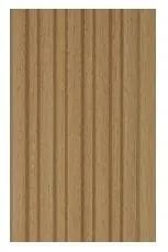 Panel de Pared WPC Ranurado Roble Claro 10x1 cm x 2.9 m