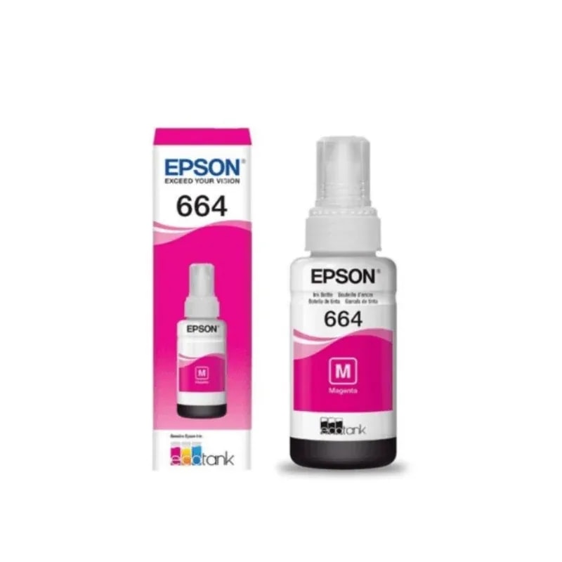 Botella epson T664 magenta l110/l200/l210/l350/l 6500 pag T664320
