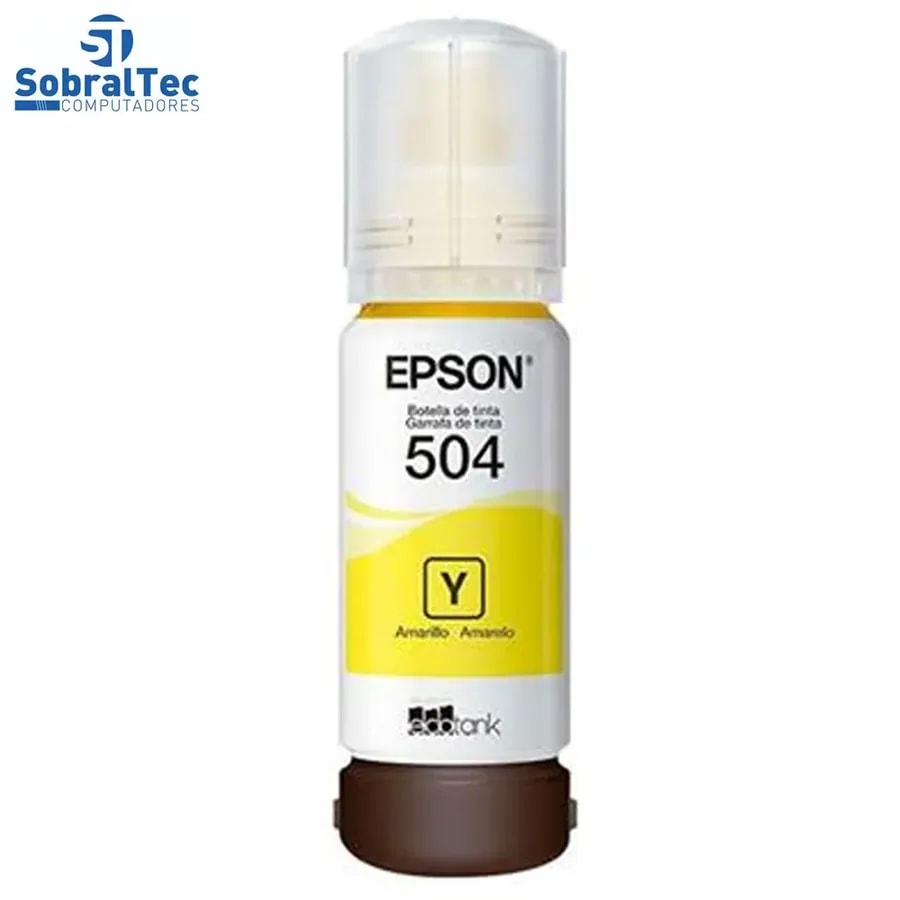 Botella T504 amarillo l4150/l4160/l6161/l6171/l6191 6000 pag T504
