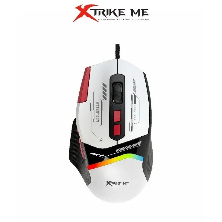 Mouse xtrike me GM-323 7 bot dpi 12800 rgb multicolor