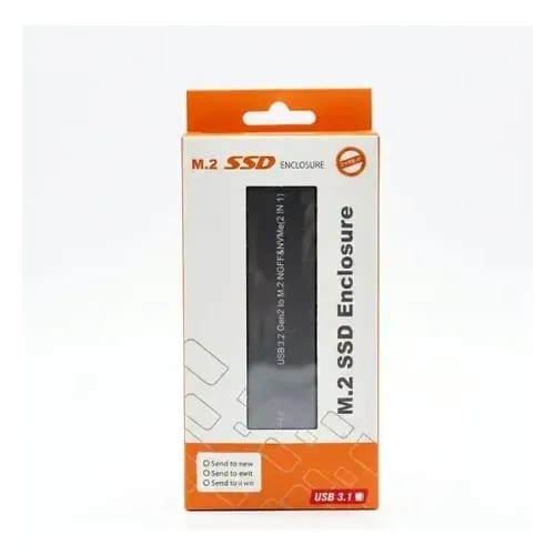 Capsula M.2 NVME g USB 3.2 10 gbps aluminio