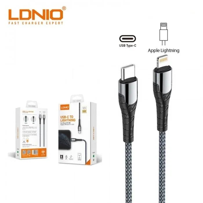 Cable ldnio LC111 1M 30W tc-iph cordón grey
