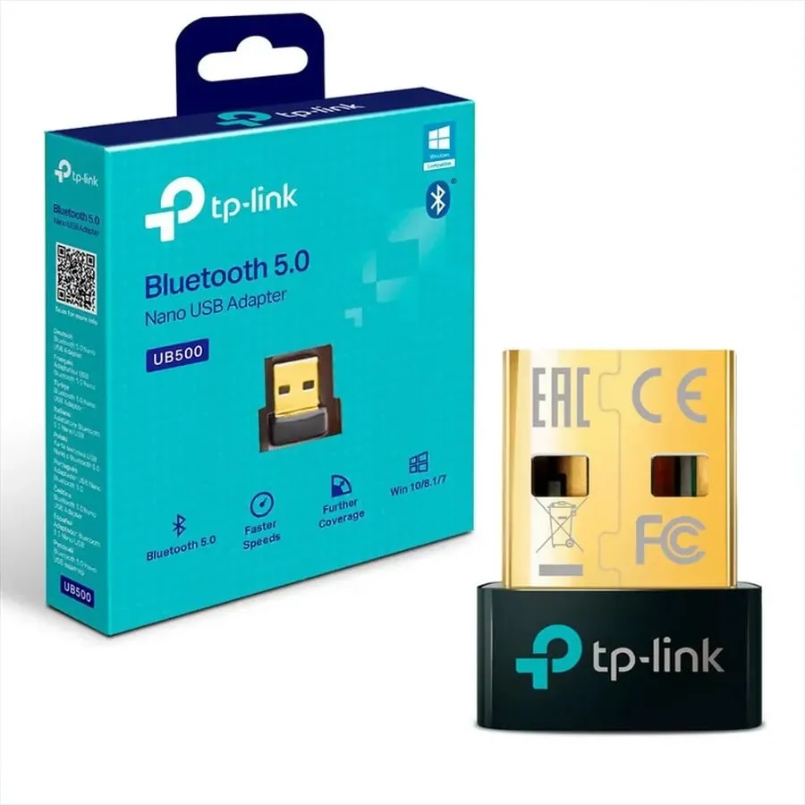 Adaptado de red tp-link UB500 bluethoo 5.0/ nano USB 2.0
