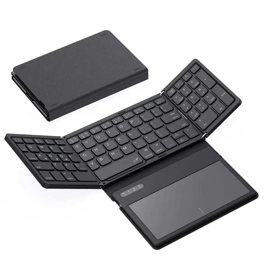 Teclado wireless folding keyboard