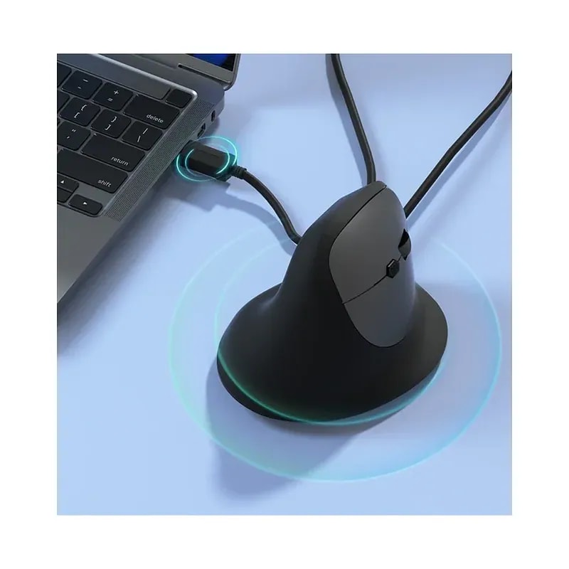 Mouse ergonomico M1688 recargable