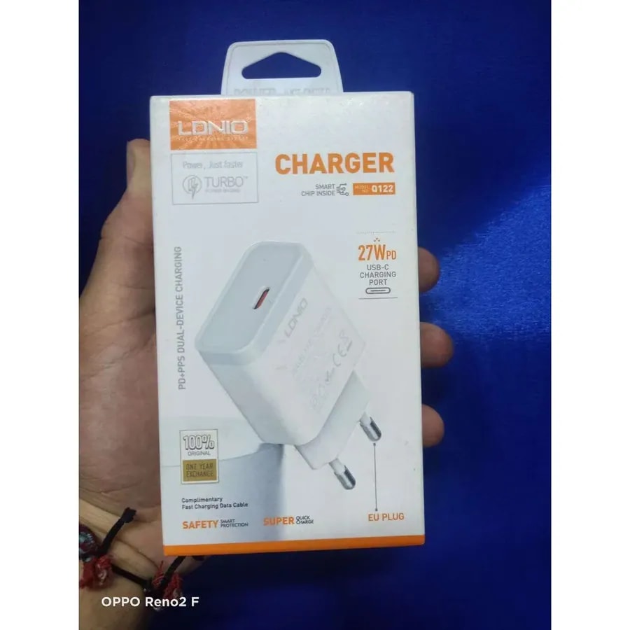 Cargador completo ldnio 27W tc ip Q122